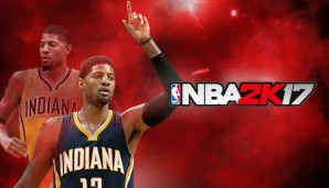 Paul George von den Indiana Pacers ist in diesem Jahr der Cover-Athlet