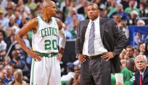 Doc Rivers und Ray Allen gewannen bei den Celtics 2008 die Championship