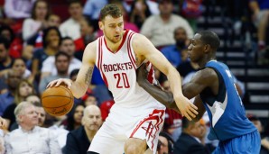 Donatas Motiejunas spielt bereits seit 2012 für die Houston Rockets