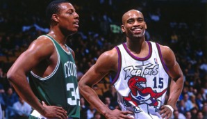 Vince Carter wurde 1998 zusammen mit Paul Pierce gedraftet