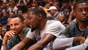 Stephen Curry fand die Buhrufe gegen Kevin Durant lustig