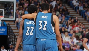 Können Andrew Wiggins und Karl-Anthony Towns mit Minnesota schon dieses Jahr in die Playoffs?