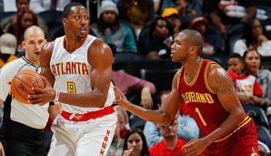 Dwight Howard hatte gegen die Cavs-Reservisten leichtes Spiel im Post