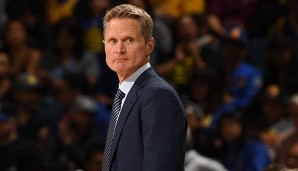 Steve Kerr ist mit seiner Mannschaft noch nicht zufrieden