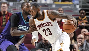 LeBron James schrammte nur knapp an einem Triple-Double vorbei