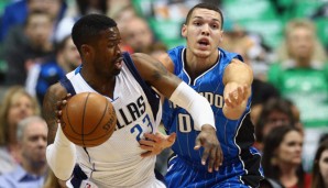 Wesley Matthews legte gegen Aaron Gordon und die Magic x Punkte auf