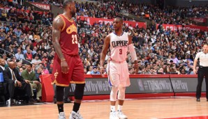 LeBron James bittet zum Duell mit Chris Paul