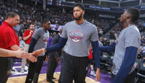 Anthony Davis gibt bei den Pelicans des Öfteren den Alleinunterhalter