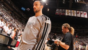 Manu Ginobili stand 2013 bereits kurz vorm Karriereende