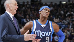 Rick Carlisle und Rajon Rondo gerieten bei den Dallas Mavericks aneinander