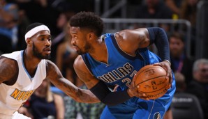 Wesley Matthews war gegen die Nuggets kaum zu halten