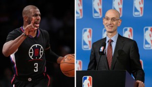 Chris Paul und Adam Silver