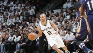 Tony Parker legte 12 Punkte gegen die New Orleans Pelicans auf