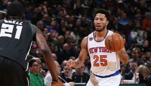 Derrick Rose wurde im Sommer zu den New York Knicks getradet