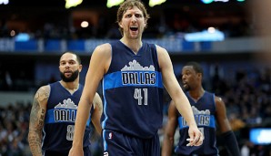 Dirk Nowitzki hat es mit 38 Jahren nicht mehr ganz so leicht in der NBA