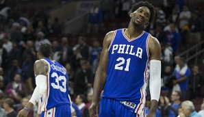 Joel Embiid wird den Sixers die nächsten beiden Spiele fehlen