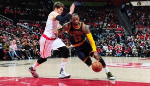 Kyle Korver und LeBron James kannten sich bisher nur als Gegenspieler