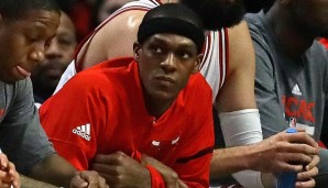 Rajon Rondo kam bei den Bulls zuletzt kaum noch zum Zug