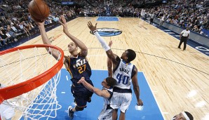 Rudy Gobert war von den Dallas Mavericks nicht zu stoppen