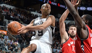 Tony Parker und seine Spurs ließen gegen die Raptors nichts anbrennen