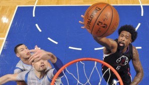 DeAndre Jordan (r.) nimmt erstmals am Slum-Dunk-Contest teil