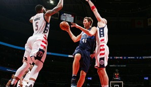 Dirk Nowitzki traf den vorentscheidenden Wurf für die Mavericks