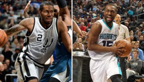 Kawhi Leonard und Kemba Walker sind die Spieler der Woche