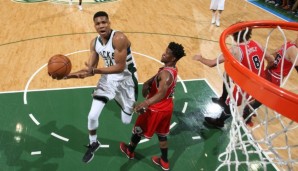 Giannis Antetokounmpo ist einer der besten Spieler der Liga