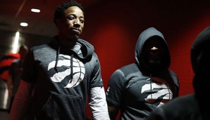 DeMar DeRozan und Kyle Lowry wollen nach der Pleite im ersten Spiel zurückschlagen