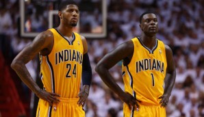 Lance Stephenson (r.) denkt in Indiana nicht nur über den Basketball nach