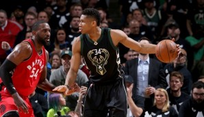 Giannis Antetokounmpo stellt die Raptors vor unlösbare Probleme