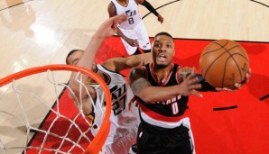 Damian Lillard spielte wie entfesselt