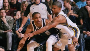 Russell Westbrook hat noch gegen Suns-Coach Earl Watson auf dem Feld gestanden