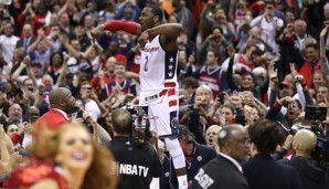 John Wall freute sich nach dem Spiel deutlich über seinen Gamewinner