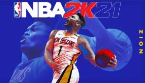 Zion Williamson war zudem auf dem Cover für 2K21 für die Versionen der Play Station 5 sowie der XBox Series X.