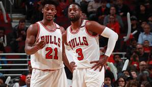 Jimmy Butler und Dwyane Wade verstehen sich prächtig