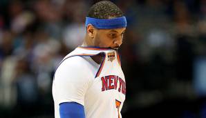 Carmelo Anthony ist weiter Teil der New York Knicks