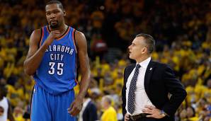 Kevin Durant wechselte 2016 von OKC zu den Warriors