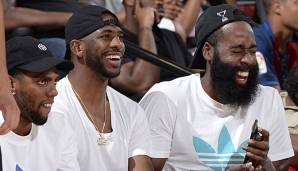 Chris Paul und James Harden bilden den Backcourt der Rockets