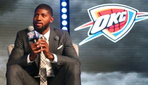 Paul George könnte bei den Thunder nur Leiharbeiter sein