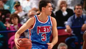 Platz 5: Drazen Petrovic (Kroatien) - Er starb viel zu früh. Der Mozart des Basketballs war bei den Nets der erste Franchisespieler aus Europa. Sein Jumper war wie aus dem Bilderbuch.