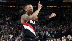 Damian Lillard traf gegen die Los Angeles Lakers den Gamewinner