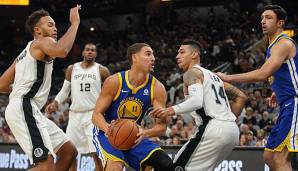 Klay Thompson war mit 27 Punkten der Topscorer der Golden State Warriors