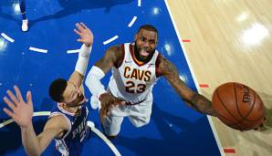 LeBron James glänzte gegen die Philadelphia 76ers