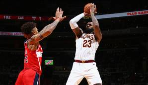 LeBron James erzielte gegen Washington 57 Punkte