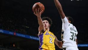 Lonzo Ball schaffte gegen die Milwaukee Bucks ein Triple-Double