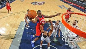 Platz 18: Jrue Holiday (Philadelphia 76ers) am 02.02.2011 - Alter: 20 Jahre, 235 Tage - 11 Punkte, 10 Rebounds, 11 Assists gegen die New Jersey Nets.