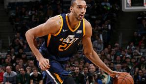 Rudy Gobert hat sich erneut am Knie verletzt