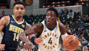 Victor Oladipo freute sich über ein neues Career-High