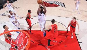 Trotz einer starken Leistung von Joel Embiid verlieren die Sixers in Portland